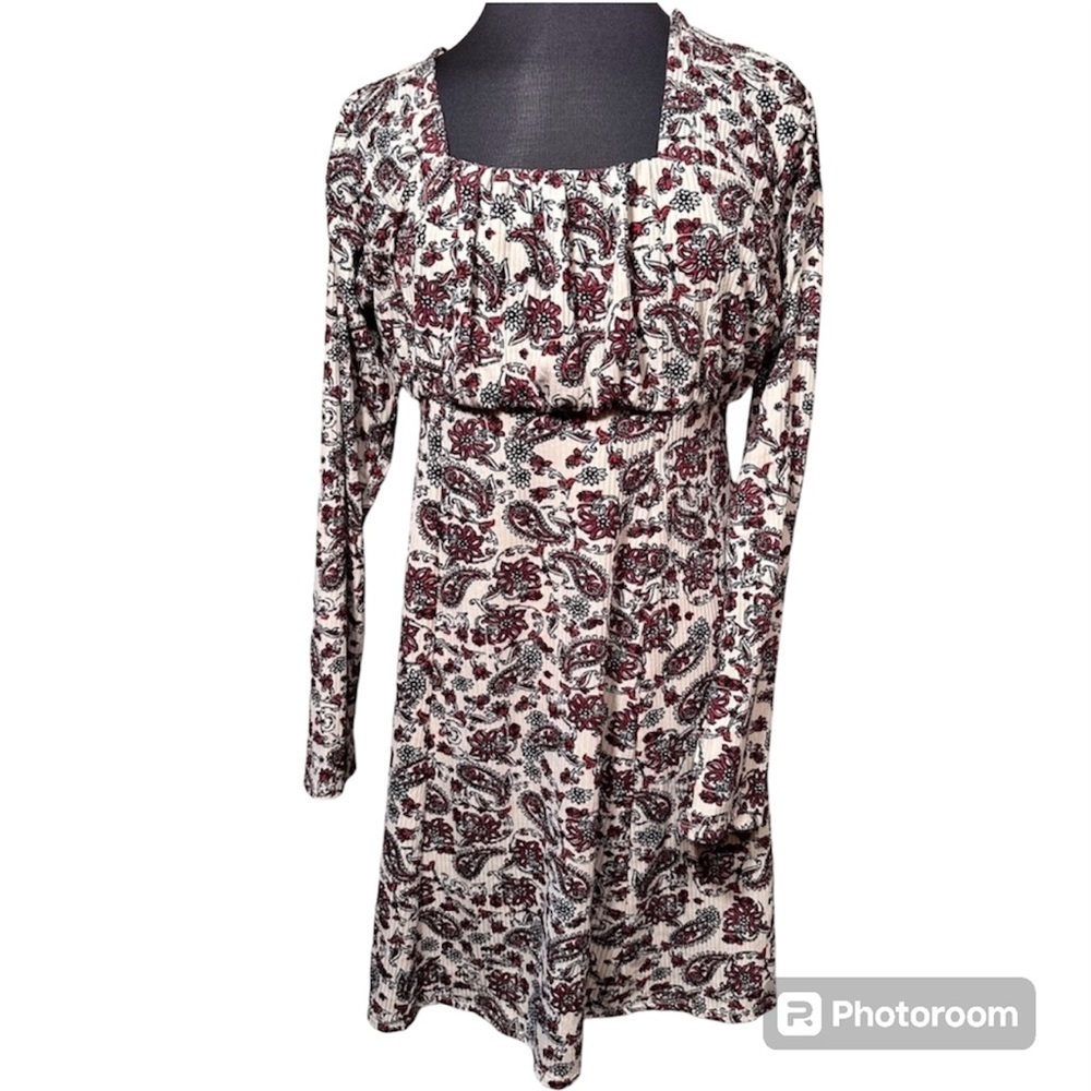 Jolie and Joy size 1X pull over Paisley dress